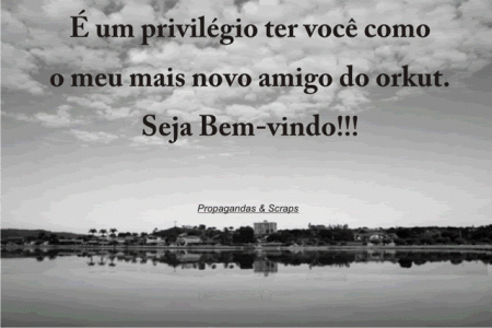 É um privilégio